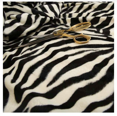 Zebra fur sample
