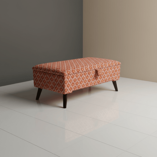 Chic Interior Decor Piece Storage Ottoman – Multi - Purpose Footstool & Seat with Hidden Storage - ISTOOLS