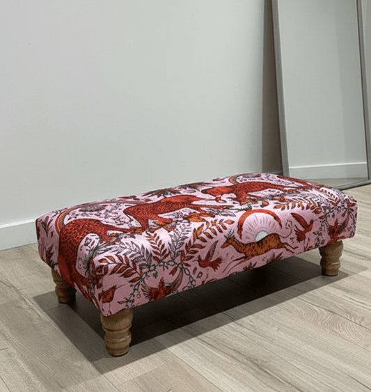 Conatact us | PREMIUM MADE TO MEASURE AVAILABLE PINK PRINTED ELEPHANT FOOTSTOOL | POUFFE FOOTSTOOL TABLE - ISTOOLS