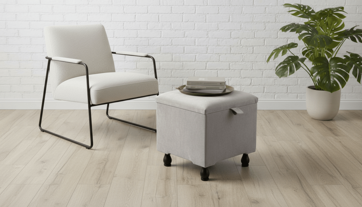 Durable Small Plain Lid Storage Box – Stackable Plastic Organiser for Home & Office - ISTOOLS