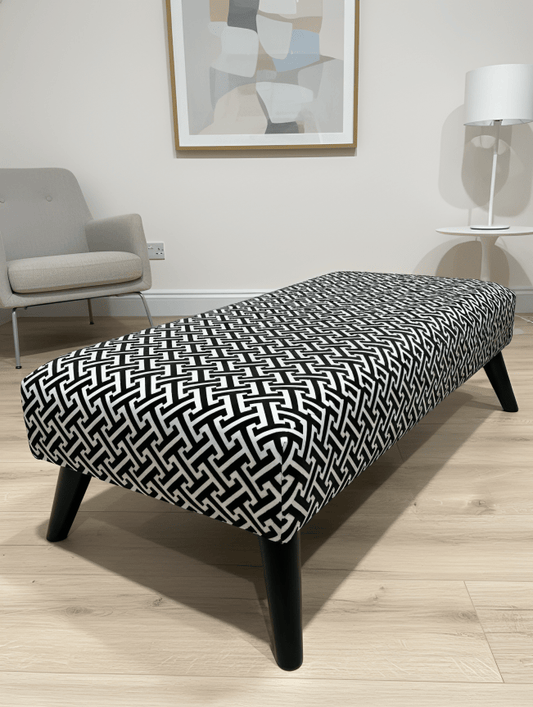 Multi-Use Pouffe Ottoman Bench as Window Bay Seat - ISTOOLS