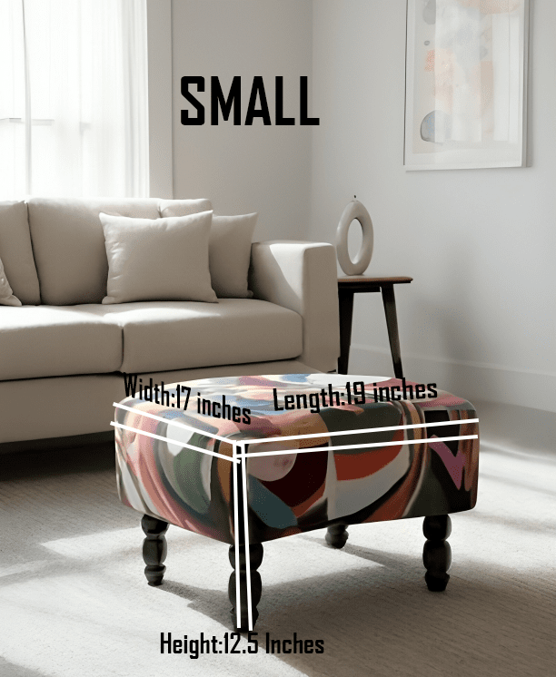 Footstool Floral vue bench coffee table - ISTOOLS