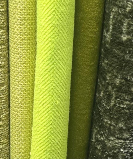 Made to measure bespoke lime fabric - ISTOOLS