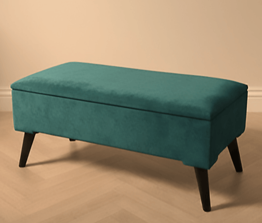 Multi-purpose ottoman bench and coffee table with deep storage - ISTOOLS