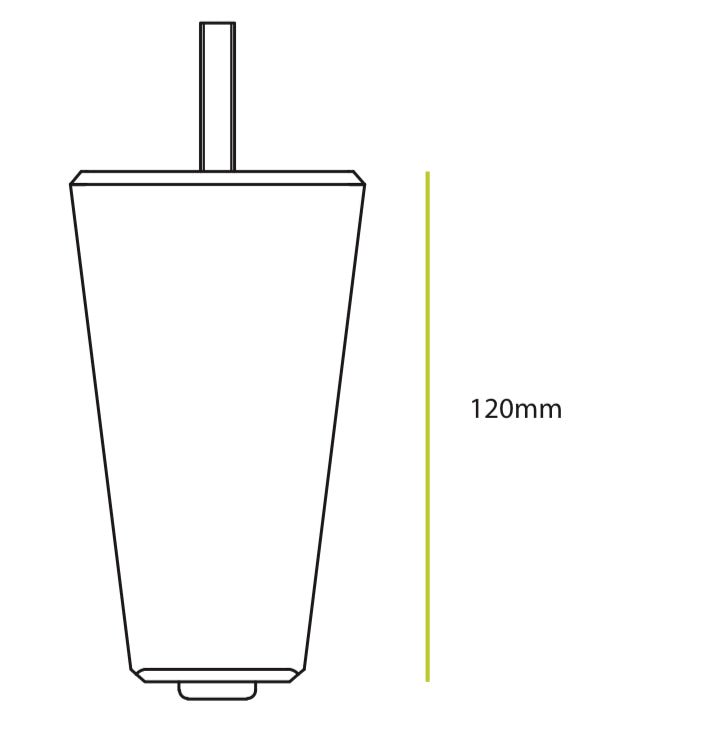Square wooden feet - ISTOOLS