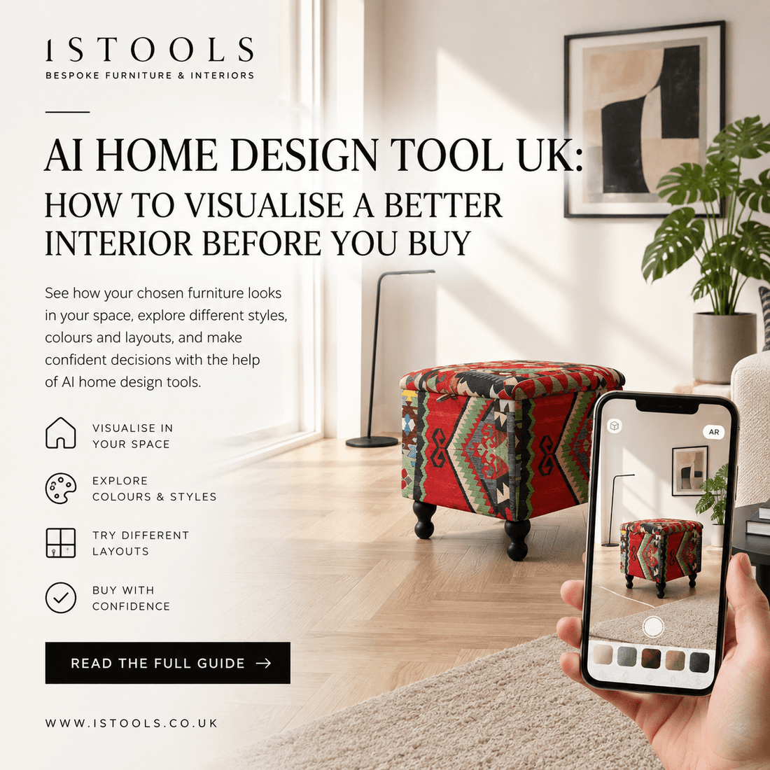 AI HOME DESIGN TOOL UK: HOW TO VISUALISE A BETTER INTERIOR BEFORE YOU BUY - ISTOOLS