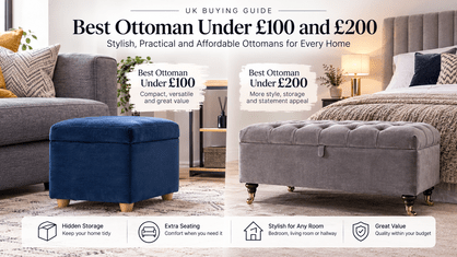 Best Ottoman Under £100 and £200: UK Buying Guide - ISTOOLS