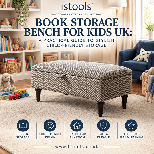 BOOK STORAGE BENCH FOR KIDS UK: A PRACTICAL GUIDE TO STYLISH, CHILD-FRIENDLY STORAGE - ISTOOLS