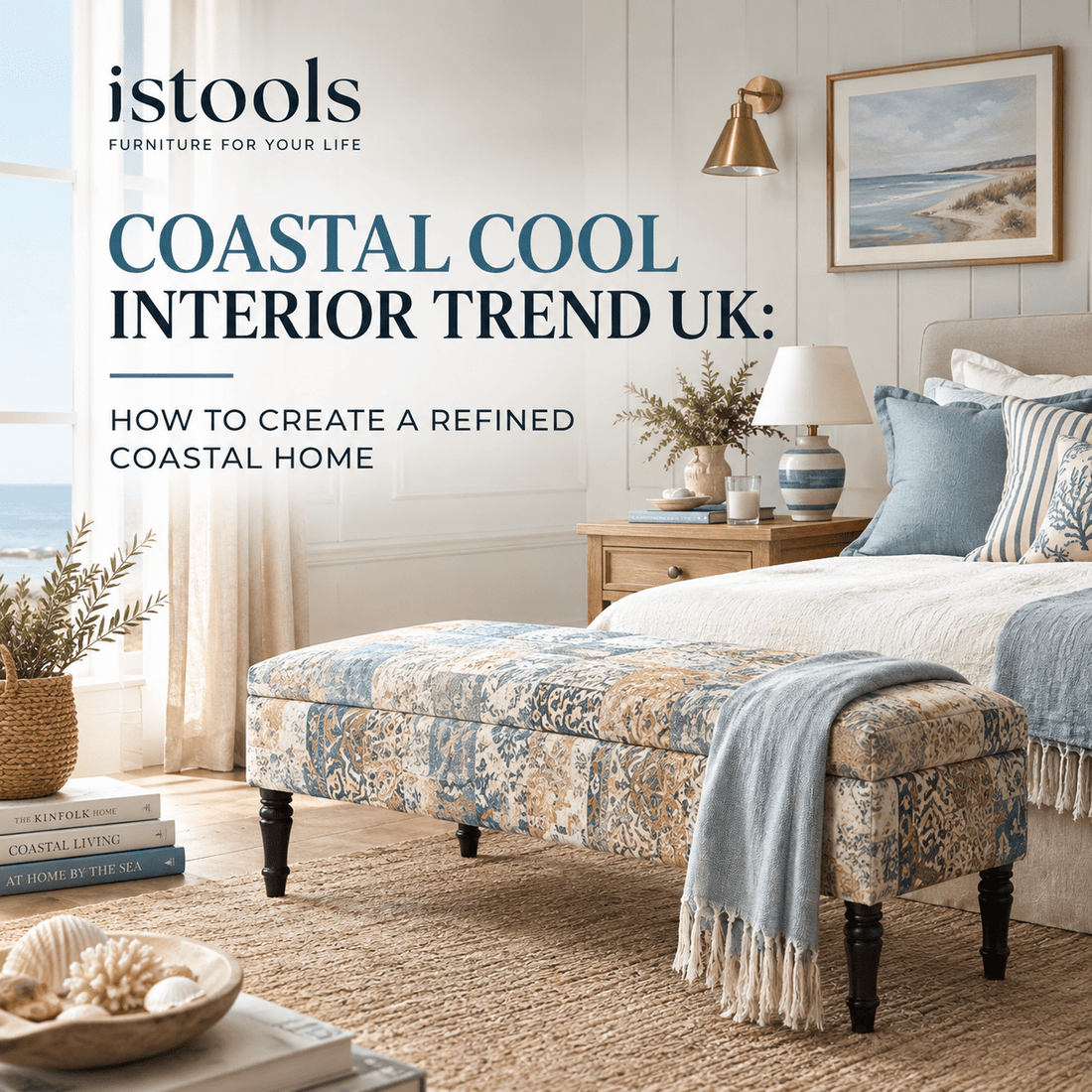 COASTAL COOL INTERIOR TREND UK: HOW TO CREATE A REFINED COASTAL HOME - ISTOOLS