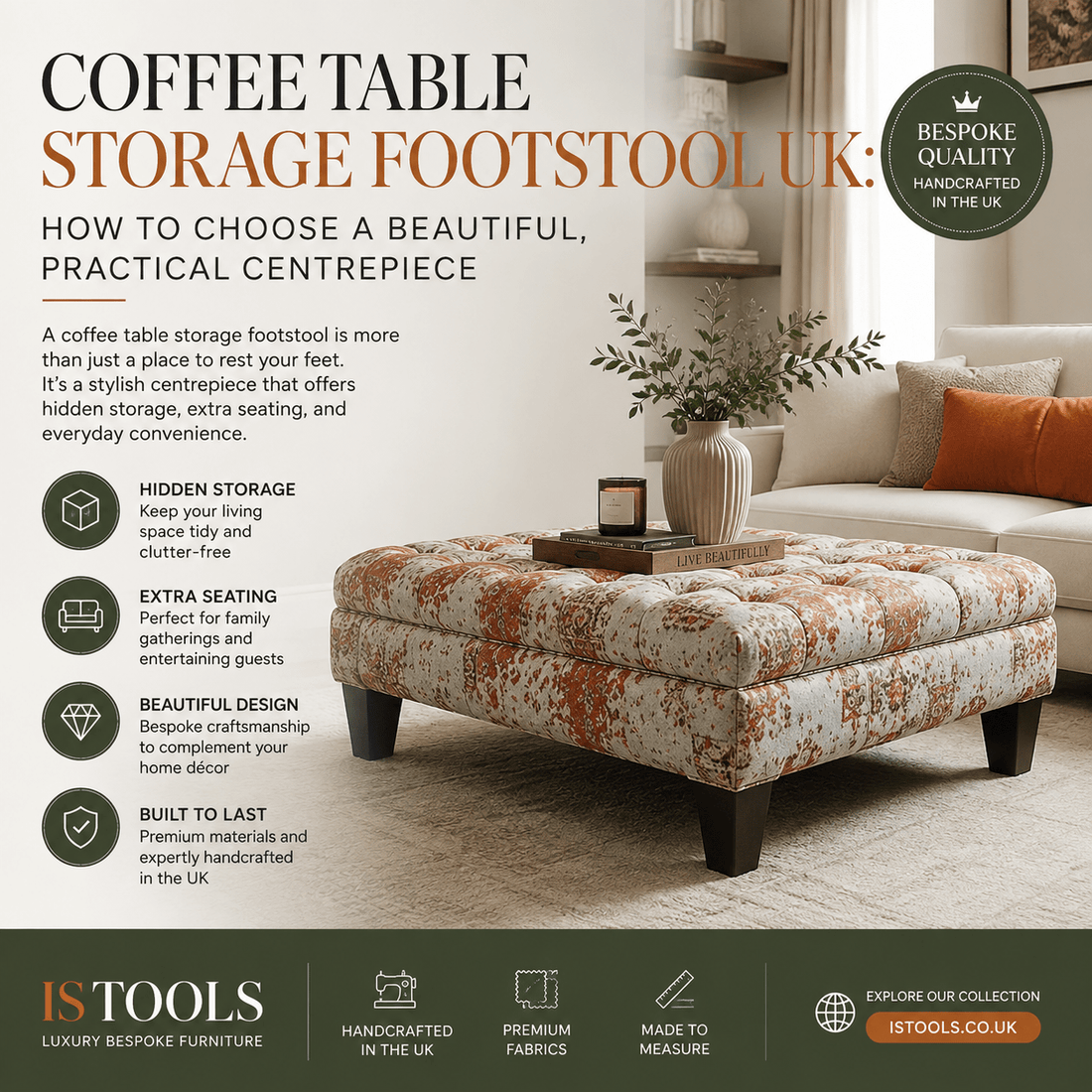 COFFEE TABLE STORAGE FOOTSTOOL UK: HOW TO CHOOSE A BEAUTIFUL, PRACTICAL CENTREPIECE - ISTOOLS