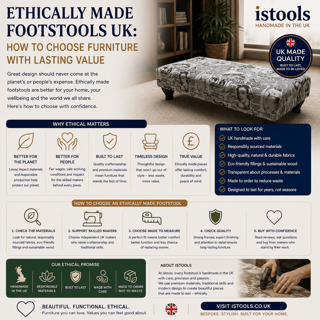 ETHICALLY MADE FOOTSTOOLS UK: HOW TO CHOOSE FURNITURE WITH LASTING VALUE - ISTOOLS