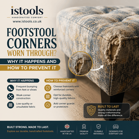 FOOTSTOOL CORNERS WORN THROUGH? WHY IT HAPPENS AND HOW TO PREVENT IT - ISTOOLS