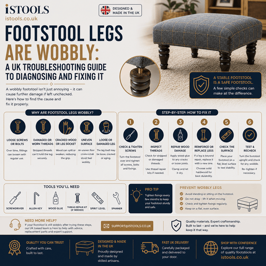 Footstool Legs Are Wobbly: A UK Troubleshooting Guide To Diagnosing And Fixing It - ISTOOLS