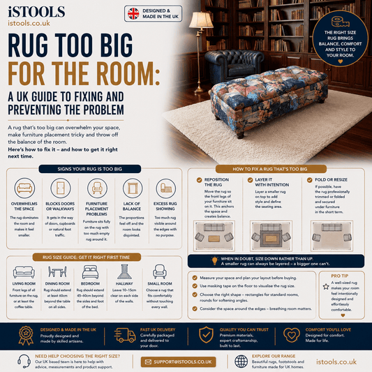 Footstool Stitching Coming Undone: A UK Care Guide To Causes And Fixes - ISTOOLS