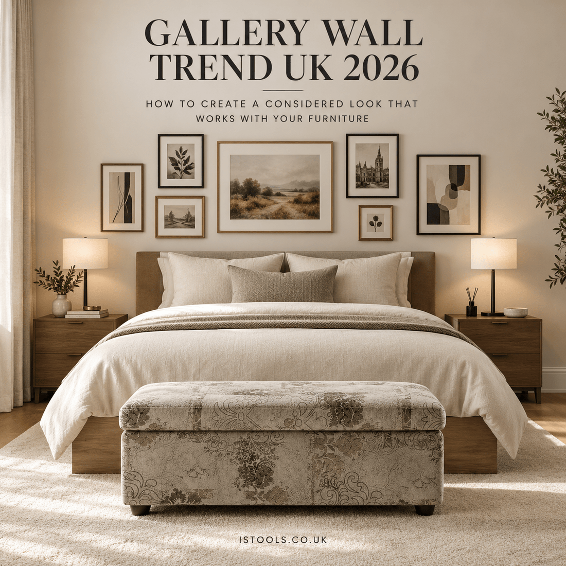 GALLERY WALL TREND UK 2026: HOW TO CREATE A CONSIDERED LOOK THAT WORKS WITH YOUR FURNITURE - ISTOOLS