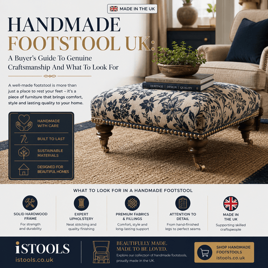 Handmade Footstool UK: A Buyer's Guide To Genuine Craftsmanship And What To Look For - ISTOOLS