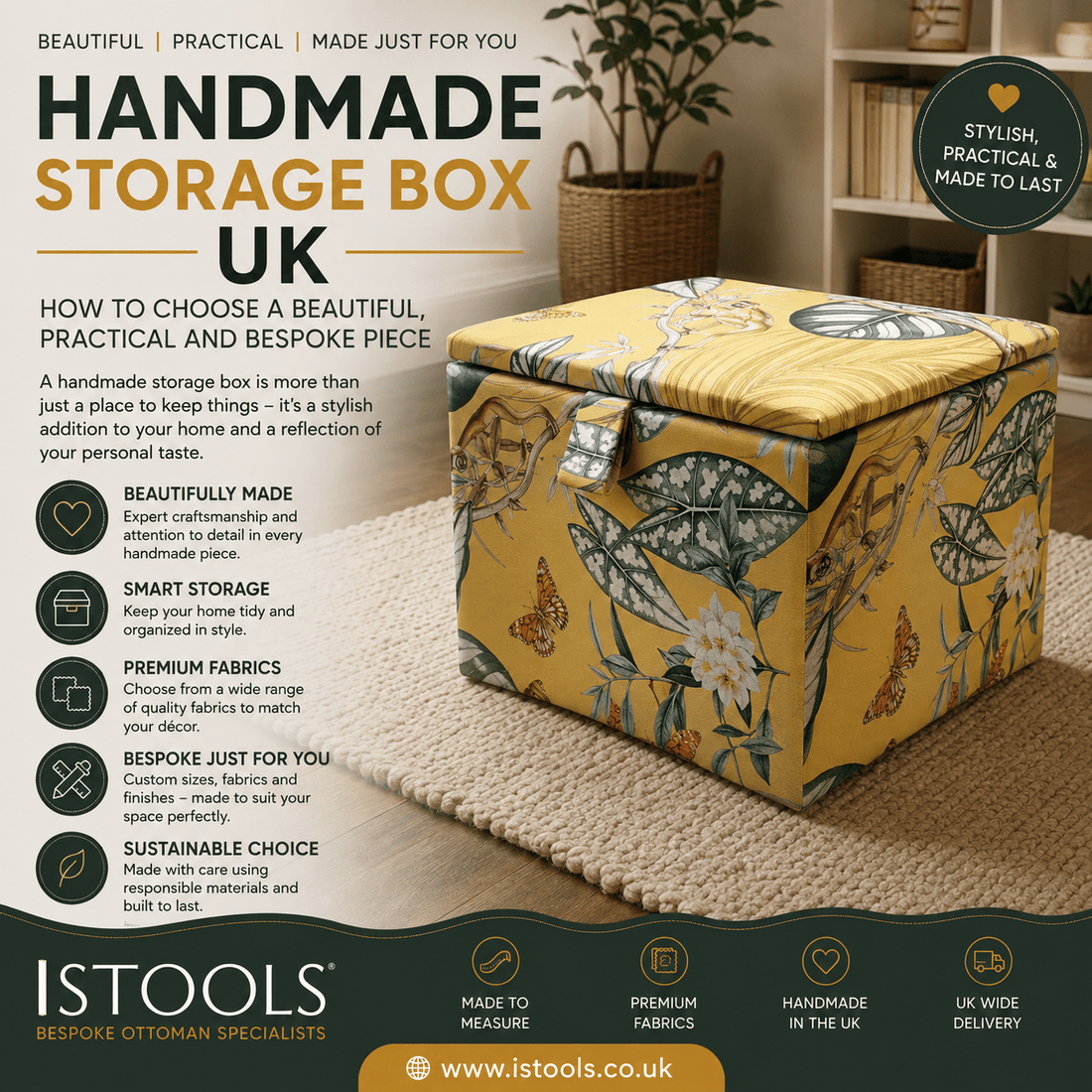HANDMADE STORAGE BOX UK: HOW TO CHOOSE A BEAUTIFUL, PRACTICAL AND BESPOKE PIECE - ISTOOLS