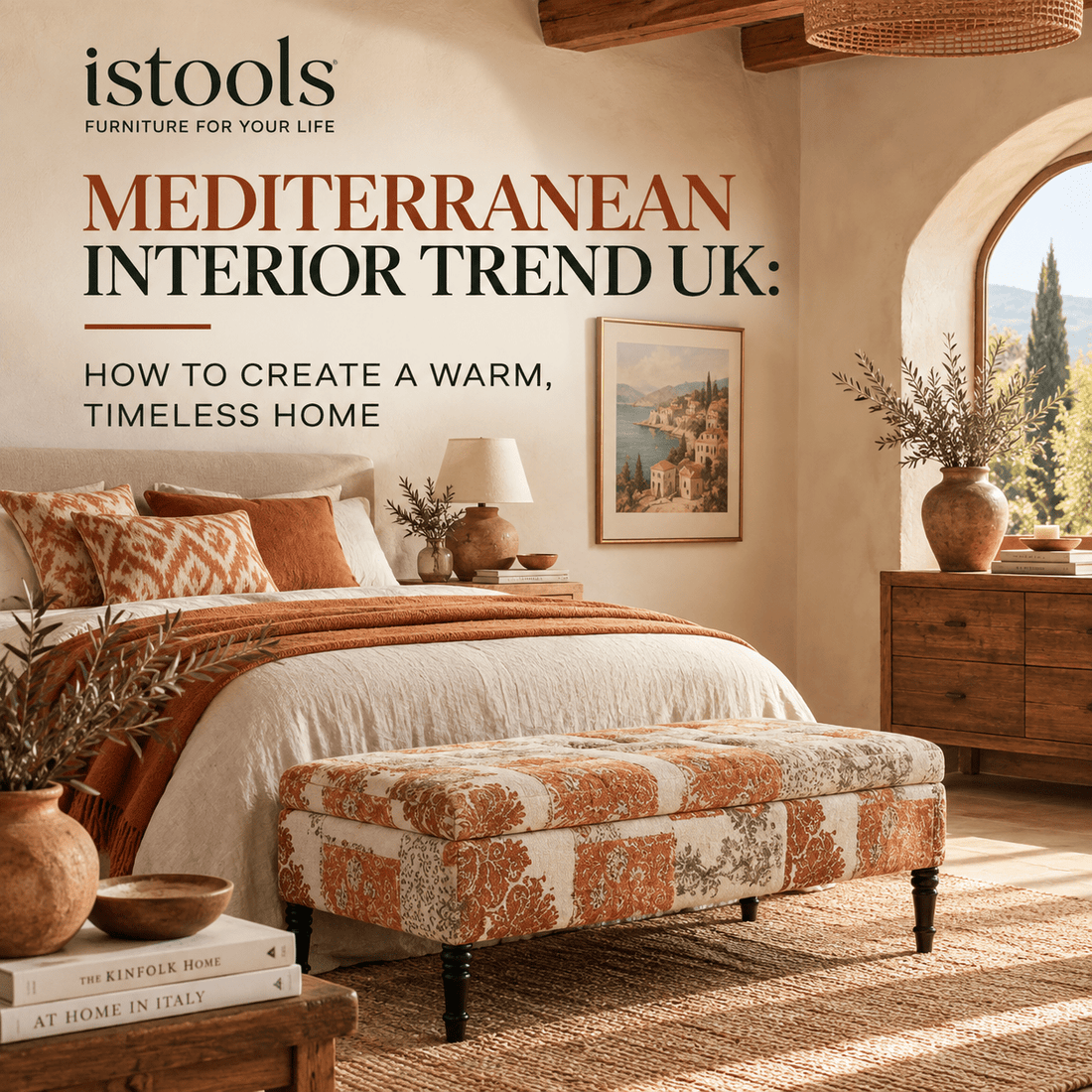 MEDITERRANEAN INTERIOR TREND UK: HOW TO CREATE A WARM, TIMELESS HOME - ISTOOLS