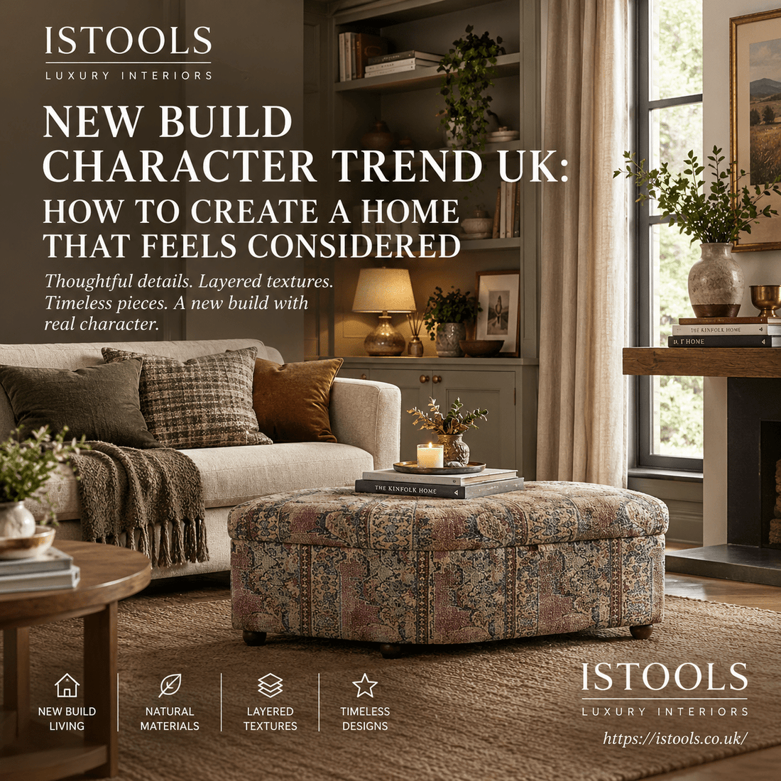 NEW BUILD CHARACTER TREND UK: HOW TO CREATE A HOME THAT FEELS CONSIDERED - ISTOOLS