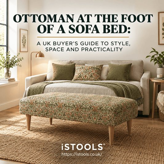 OTTOMAN AT THE FOOT OF A SOFA BED: A UK BUYER'S GUIDE TO STYLE, SPACE AND PRACTICALITY - ISTOOLS