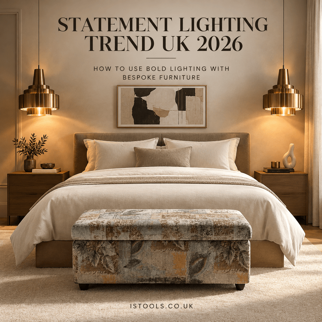STATEMENT LIGHTING TREND UK: HOW TO USE BOLD LIGHTING WITH BESPOKE FURNITURE - ISTOOLS