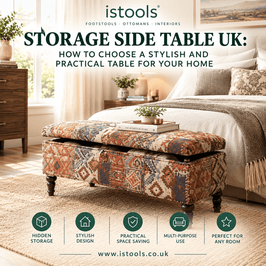 STORAGE SIDE TABLE UK: HOW TO CHOOSE A STYLISH AND PRACTICAL TABLE FOR YOUR HOME - ISTOOLS