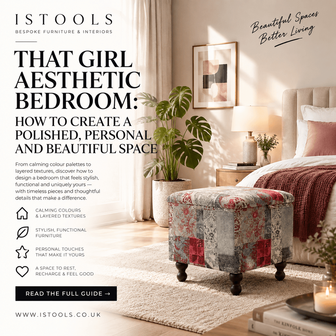 THAT GIRL AESTHETIC BEDROOM: HOW TO CREATE A POLISHED, PERSONAL AND BEAUTIFUL SPACE - ISTOOLS
