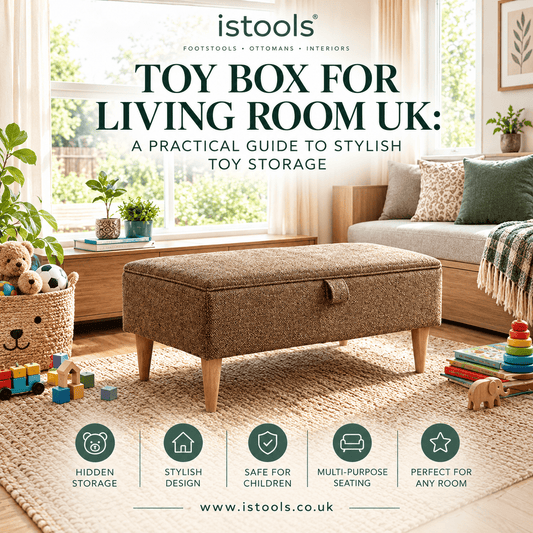 TOY BOX FOR LIVING ROOM UK: A PRACTICAL GUIDE TO STYLISH TOY STORAGE - ISTOOLS