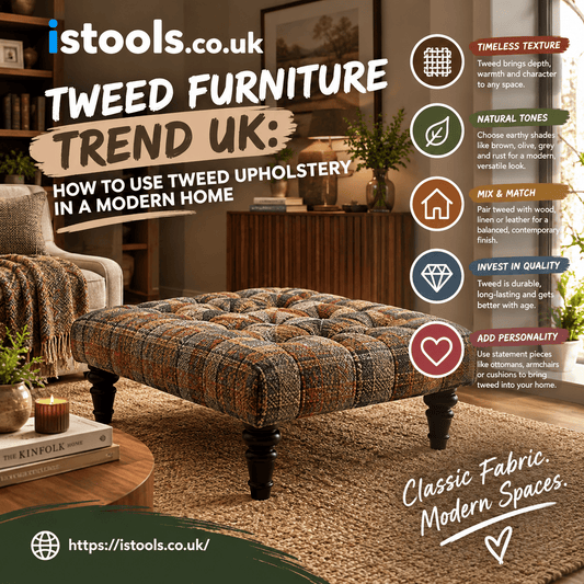 TWEED FURNITURE TREND UK: HOW TO USE TWEED UPHOLSTERY IN A MODERN HOME - ISTOOLS