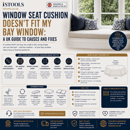 Window Seat Cushion Doesn't Fit My Bay Window: A UK Guide To Causes And Fixes - ISTOOLS