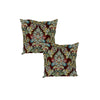 PREMIUM MUSTARD FOLD FLORAL FOOTSTOOL POUFFE FOOTREST TABLE