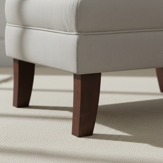 Solid Wood Curved Furniture Leg