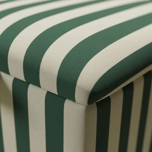 Contemporary style end of bed box with deep storage for bedroom organisation