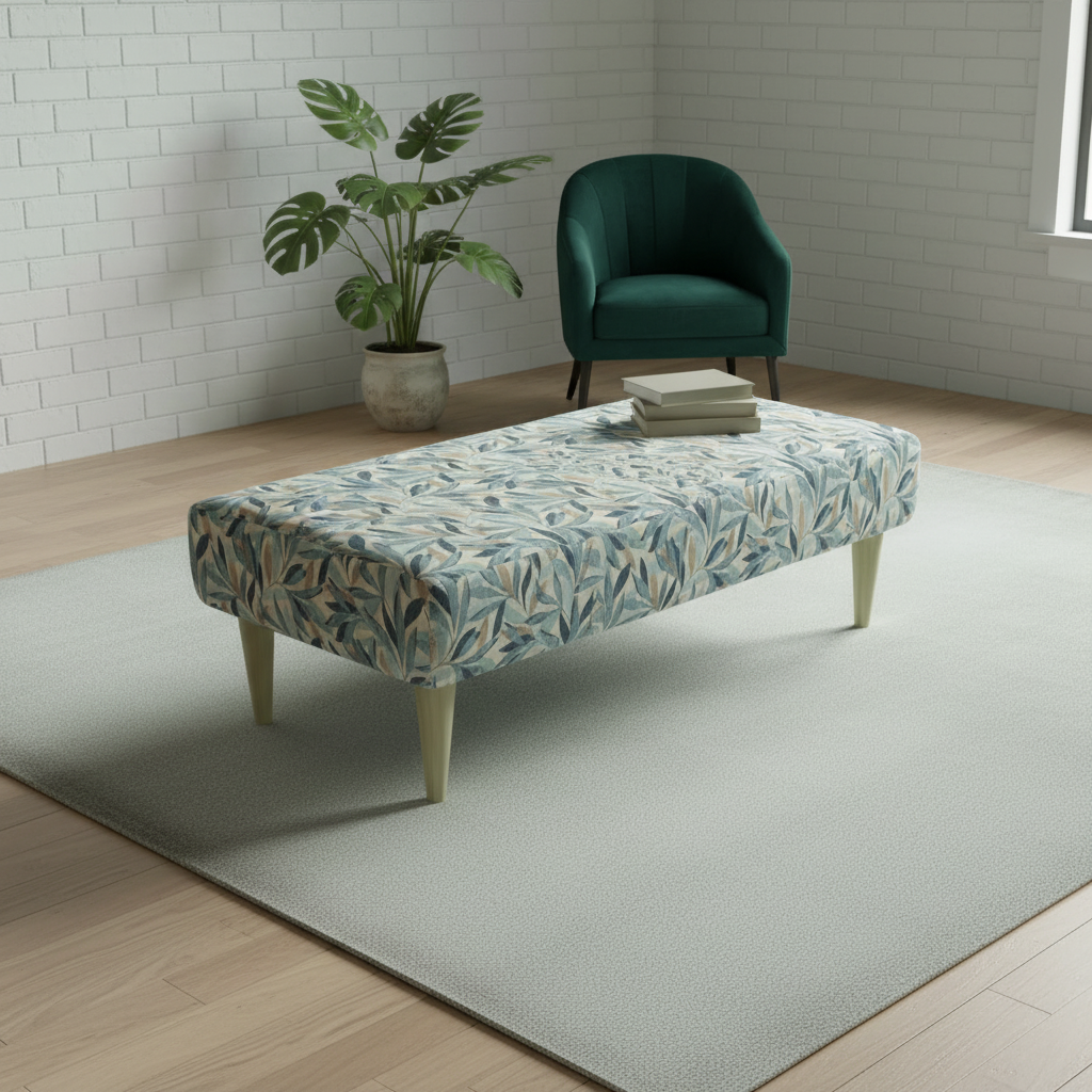 Handcrafted UK Seating Bench – Durable Upholstered Designer Bench for Living Room