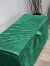 Green sunshine Ottoman deep bedroom storage box bench seat