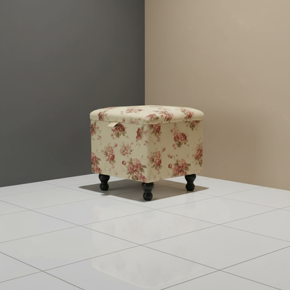 Multi-purpose storage ottoman and removable tray for living room