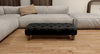 Black Chesterfield Footstool | Black Chesterfield Ottoman Pouffe