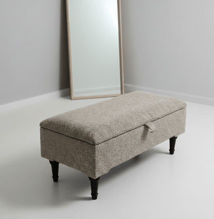 Handmade Animal Print Storage Pouffe Seat - ISTOOLS