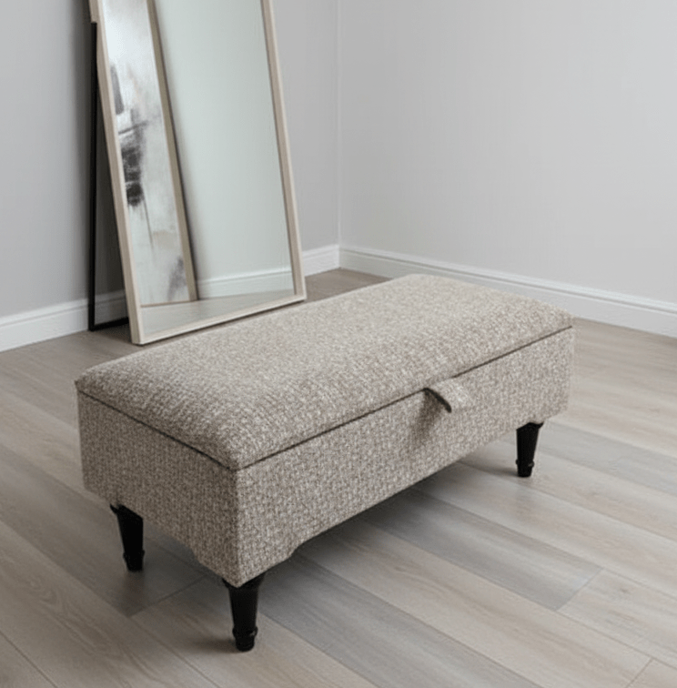 Multifunctional Coffee Table Ottoman Bench UK - ISTOOLS