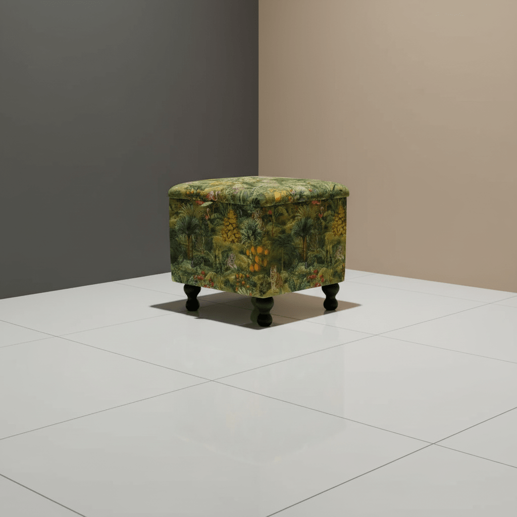 Apartment Storage Ottoman – Multi - Functional Footstool & Coffee Table for Small Flats - ISTOOLS