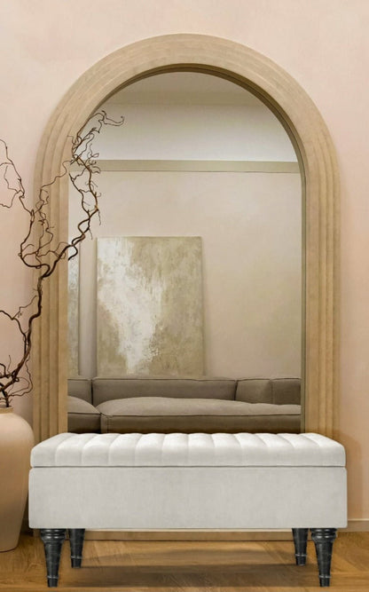 Aqua Lusso Deep Panel Ottoman Coffee Table end of bed - ISTOOLS