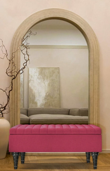 Aqua Lusso Deep Panel Ottoman Coffee Table end of bed - ISTOOLS