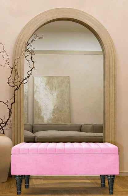 Aqua Lusso Deep Panel Ottoman Coffee Table end of bed - ISTOOLS