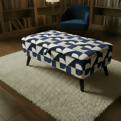 Bay Window Storage Box with Hidden Storage – Space Saving Ottoman Bench | istools - ISTOOLS