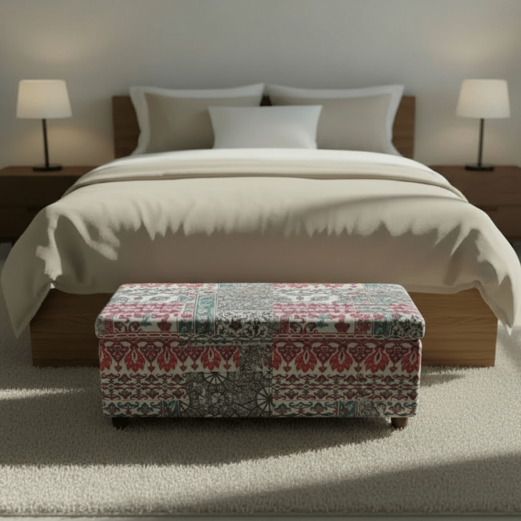 Bespoke Bedroom Blanket Box Ottoman Handcrafted Quality - ISTOOLS