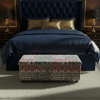 Bespoke Bedroom Blanket Box Ottoman Handcrafted Quality - ISTOOLS