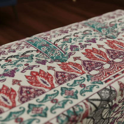 Bespoke Bedroom Blanket Box Storage Ottoman Patterned Fabric - ISTOOLS