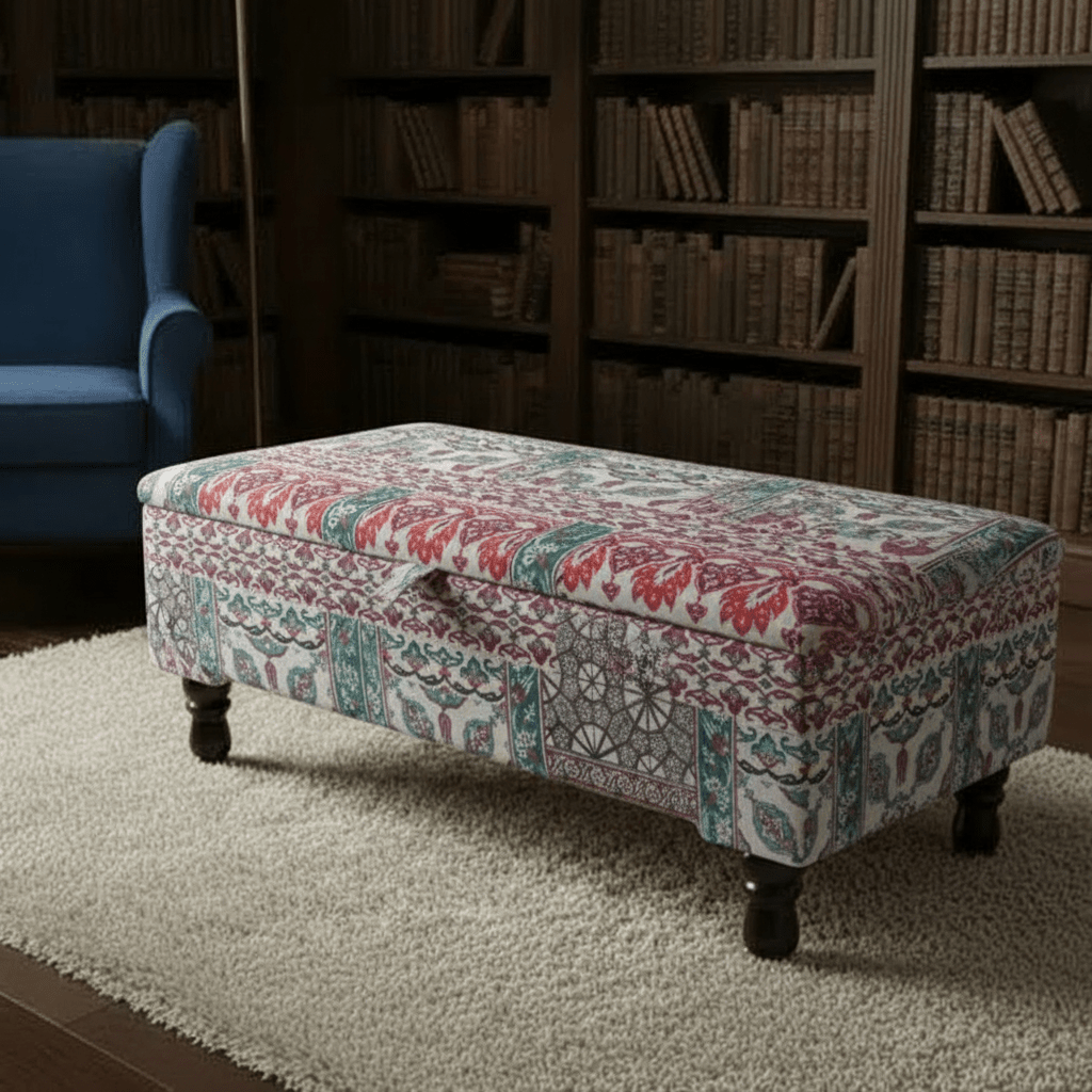 Bespoke Blanket Box Storage Ottoman Handcrafted Quality - ISTOOLS
