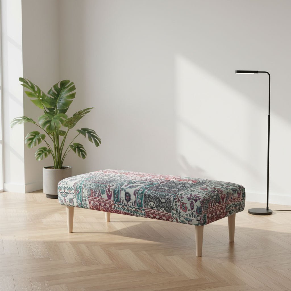 Bespoke Blanket Box Storage Ottoman Patterned Handcrafted Quality - ISTOOLS
