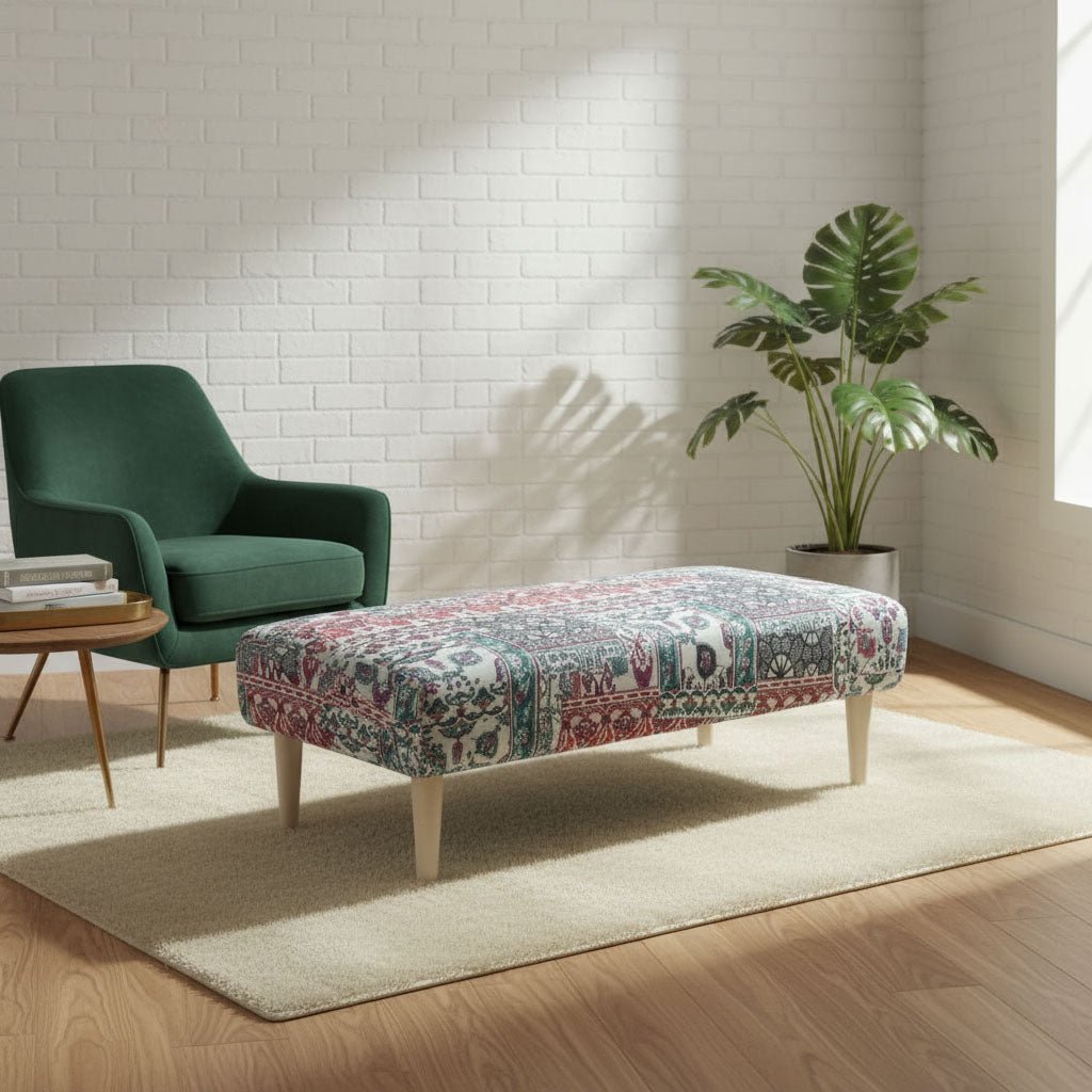 Bespoke Blanket Box Storage Ottoman Patterned Handcrafted Quality - ISTOOLS